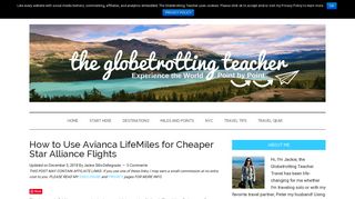 How to Use Avianca LifeMiles for Cheaper Star Alliance Flights - The ...