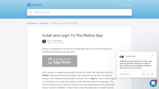 Install and Login To The Mobile App | Avianis Help Center