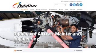 Aviation Australia: Aircraft Engineering Courses, Cabin Crew Training ...