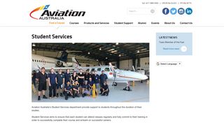 Student Services - Aviation Australia