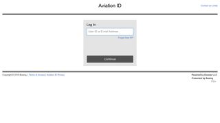 Aviation ID Log In