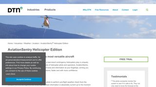 AviationSentry Helicopter Edition. Real-Time Data. Take a FREE TRIAL.