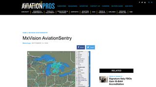 MxVision AviationSentry | AviationPros.com