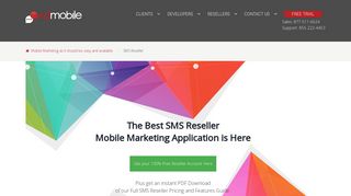 SMS Reseller Application with Mobile Sites, Coupons | AvidMobile