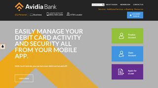 Personal Checking Accounts, Loans & Savings - Avidia Bank MA