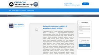 default avigilon password Archives - case-studies - eDigitalDeals