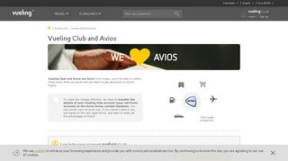 Vueling Club And Avios