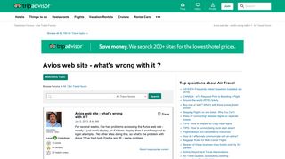 Avios web site - what's wrong with it ? - Air Travel Forum ...