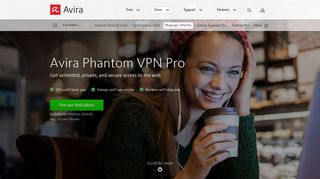 Avira Phantom VPN Pro | Secure and private surfing