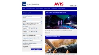 Great Avis deals for EuroBonus members - Avis Car Rental