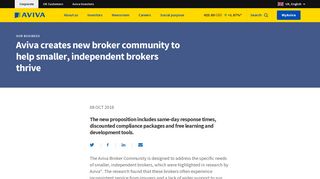 Aviva creates new broker community to help smaller, independent ...