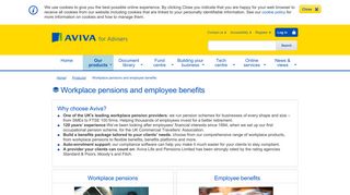 Workplace pensions and employee benefits|Aviva for Advisers