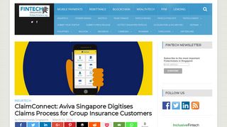 ClaimConnect: Aviva Singapore Digitises Claims Process for Group ...