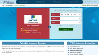 Aviva Life Insurance - Buy Now | Online Payment & Login Process