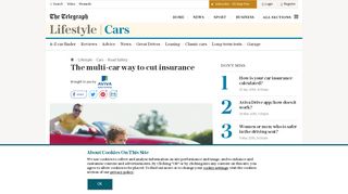 The multi-car way to cut insurance - Telegraph
