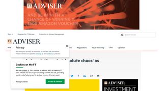 Aviva platform in 'absolute chaos' as clients locked out - FTAdviser.com