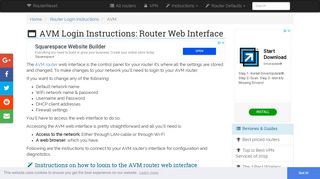 AVM Login: How to Access the Router Settings | RouterReset