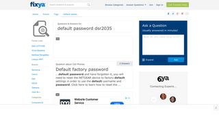 default password dsr2035 Questions & Answers (with Pictures) - Fixya