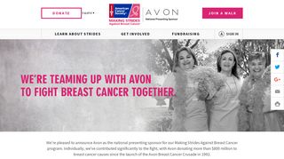 Making Strides Partners with Avon | Making Strides Against Breast ...