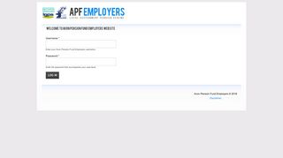 User account | Avon Pension Fund Employers