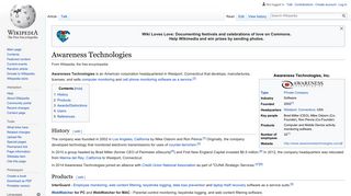 Awareness Technologies - Wikipedia