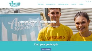 Leisure Careers at Away Resorts | Permanent, Part-Time & Temp Jobs