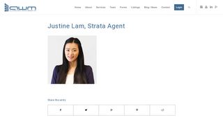 Justine Lam, Strata Agent - AWM Alliance Real Estate Group
