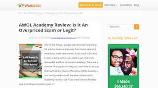 AWOL Academy Review: Is It An Overpriced Scam or Legit?