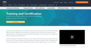 AWS Training and Certification - Amazon.com