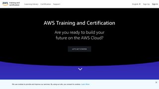 Home | AWS Training & Certification