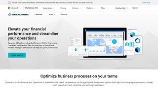 Dynamics AX now Dynamics 365 for Finance & Operations | Microsoft