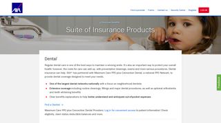 Suite of Insurance Products - AXA's Employee Benefits