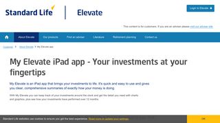 My Elevate App - Customer Elevate Platform