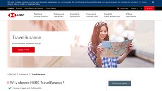 TravelSurance | Travel Insurance - HSBC HK