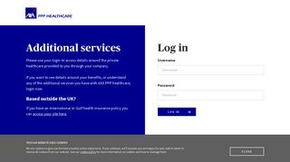 AXA PPP healthcare Corporate login