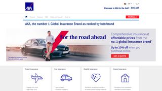 AXA Insurance UAE I Car, Home, Travel, Medical & more covers
