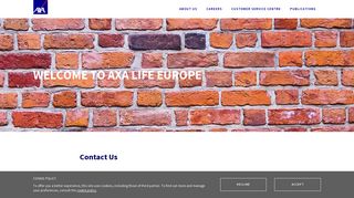 Contact us - AXA Life Europe