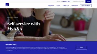 Manage Your Policy Online | Existing Customers | AXA Ireland