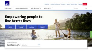 AXA: Advice. Retirement. Life Insurance.