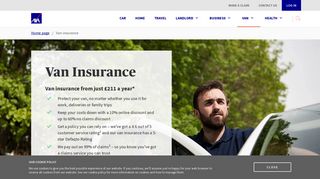Van Insurance from AXA Business Insurance