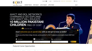 Careers at Axact - World's Leading IT Company