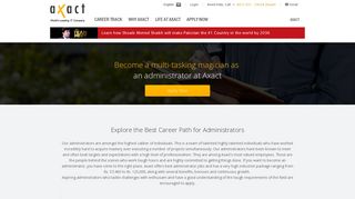 Axact Careers - The Best Administrator Jobs and Careers