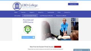 CBD College Australia : Student Portal | Online Learning | USI
