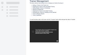 Trainer Management - aXcelerate Help - Confluence - Atlassian