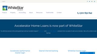 Axcelerator Home Loans, Home Loans, Refinance - WhiteStar Group