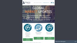 Global Market Updates - Axco | Insurance Information Services