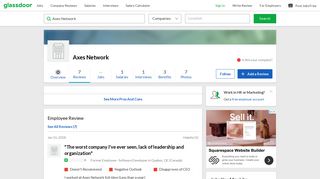 Axes Network - The worst company I've ever seen, lack of leadership ...