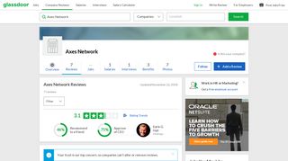 Axes Network Reviews | Glassdoor