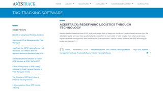 Tracking Software | Axestrack