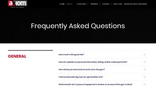 Frequently Asked Questions - Axiom Fitness